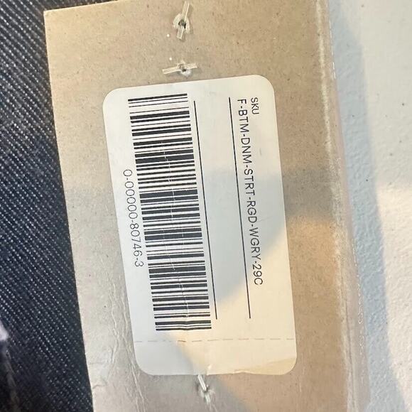 EVERLANE 90s Cheeky Jean Organic 29 Crop Gray High Rise Slim Straight Tapered - Picture 8 of 9